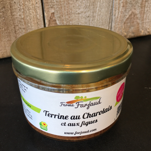 terrine de charolais aux figues - Ferme Farjaud - Picores'Y- Aubière