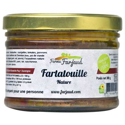 saucisse ratatouille - Ferme Farjaud - Picores'Y- Aubière