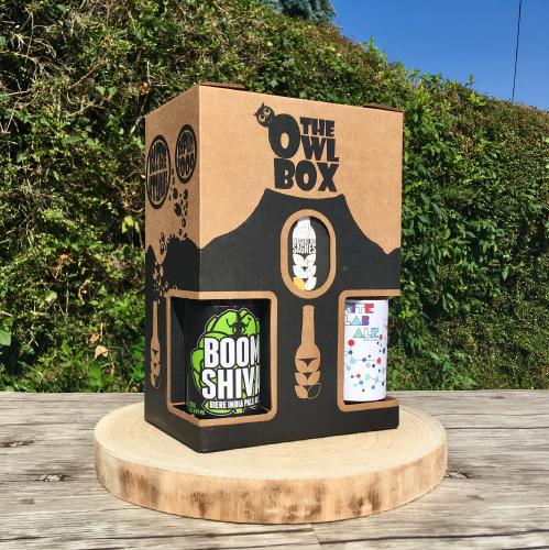 Coffret de Bières The Owl Box - Brasserie des Sagnes - Picores'y - Aubière