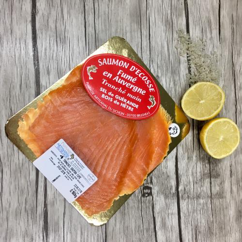 Saumon fumé label rouge en tranches - Picores'Y - Aubière