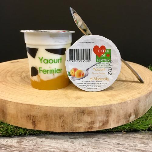 Yaourt sur lit d'abricot - Picores'Y - Aubière