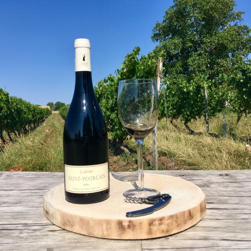 Vin rouge calnite saint pourcain - cave de la famille laurent - Picores'y - Aubière